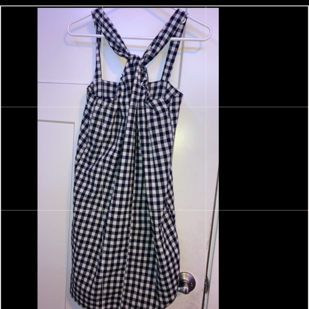 checkered dress
